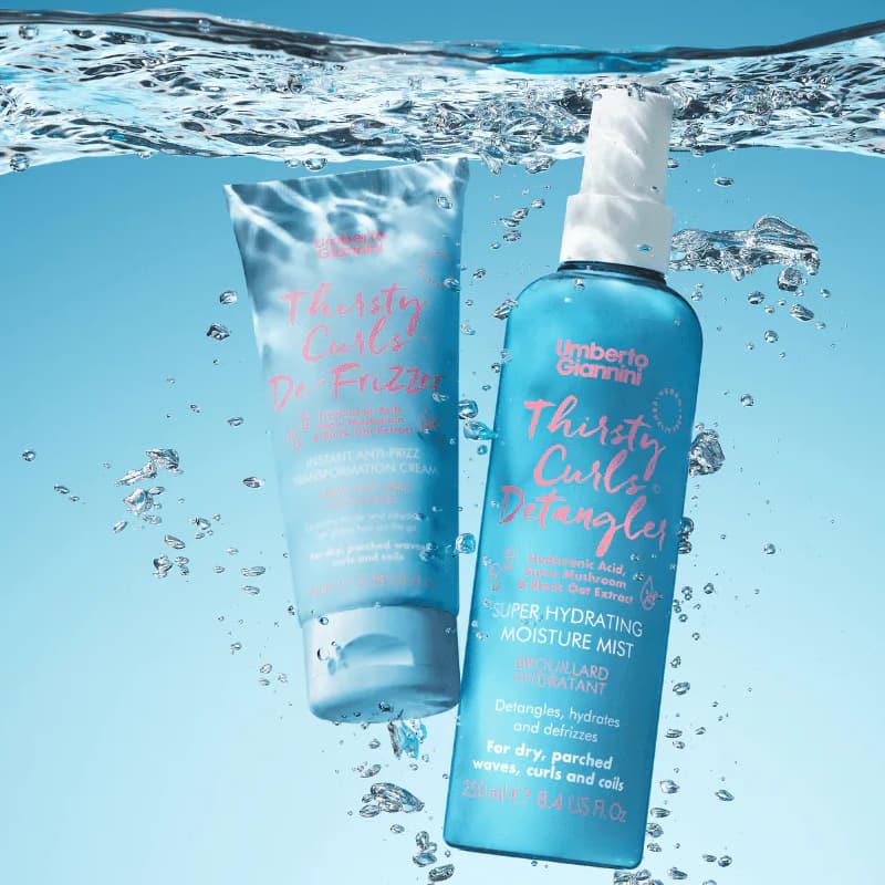 Umberto Giannini Thirsty Curls Detangler Super Hydrating Moisture Mist