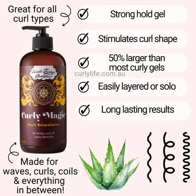 Uncle Funky's Daughter Curly Magic (Strong Hold Gel)