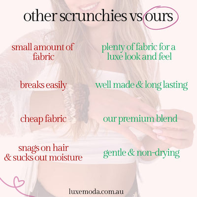 Silk Skinny Scrunchie