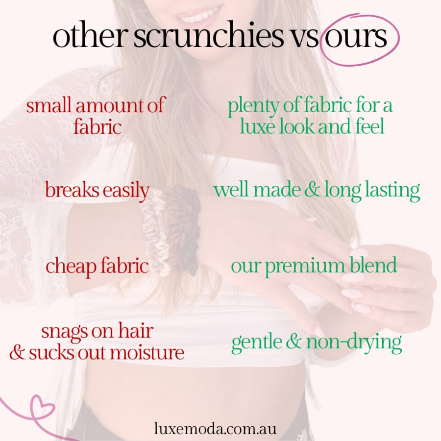 Silk Skinny Scrunchie
