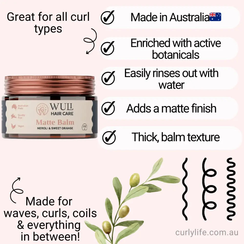 Wuli Hair Care Matte Balm