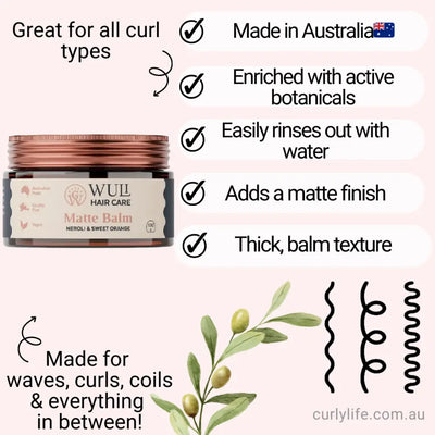 Wuli Hair Care Matte Balm
