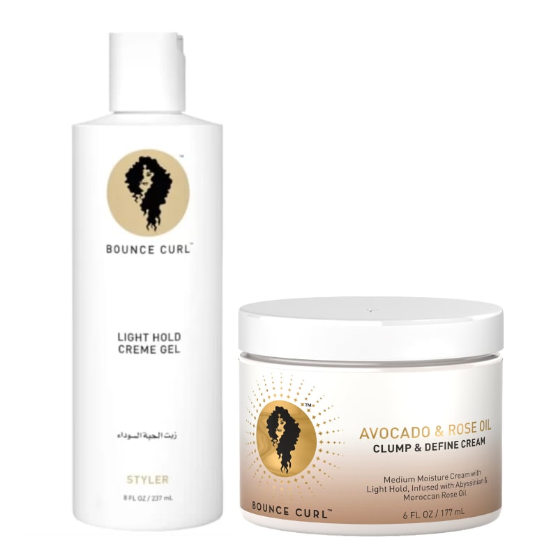 Bounce Curl Light Creme Gel + Clump Cream Duo
