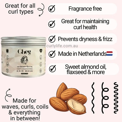Chey Hair Care Moisture Boost Hair Mask Fragrance-Free