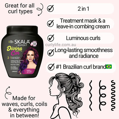 Skala Divine Color 2 in 1 Hair Treatment Conditioning Cream
