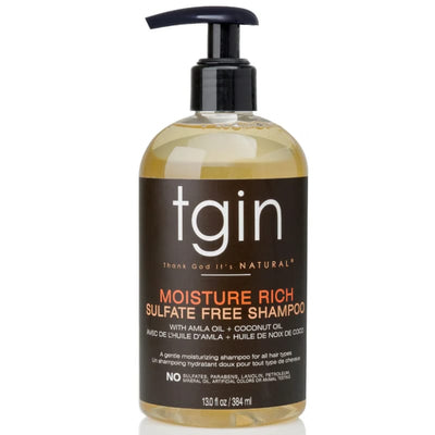 tgin Moisture Rich Sulfate Free Shampoo