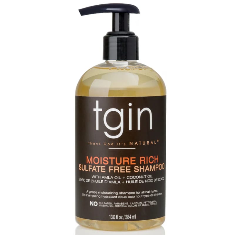 tgin Moisture Rich Sulfate Free Shampoo