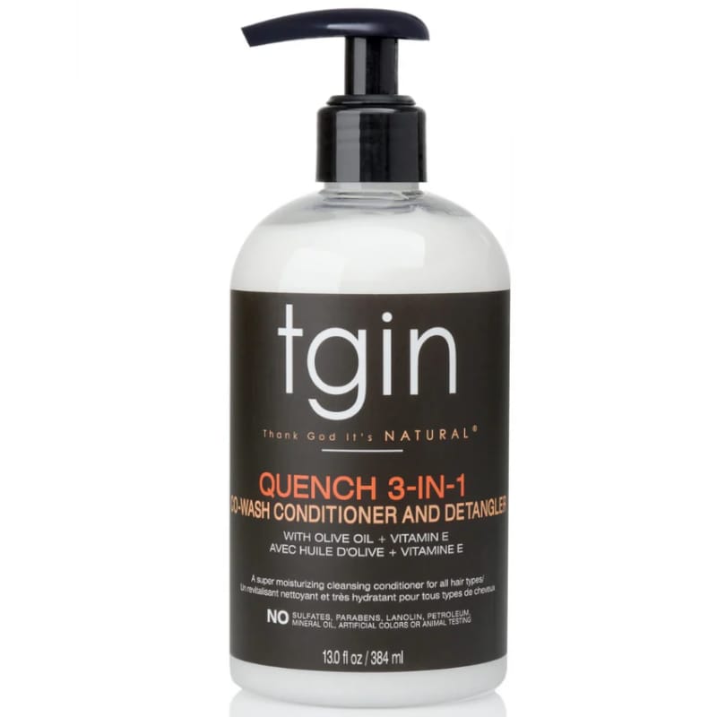 tgin Quench 3-in-1 Co-Wash Conditioner and Detangler