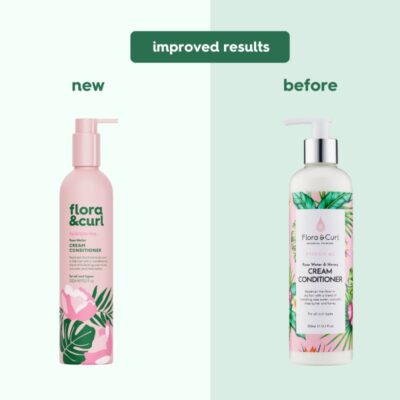 Flora & Curl Rose Water Cream Conditioner