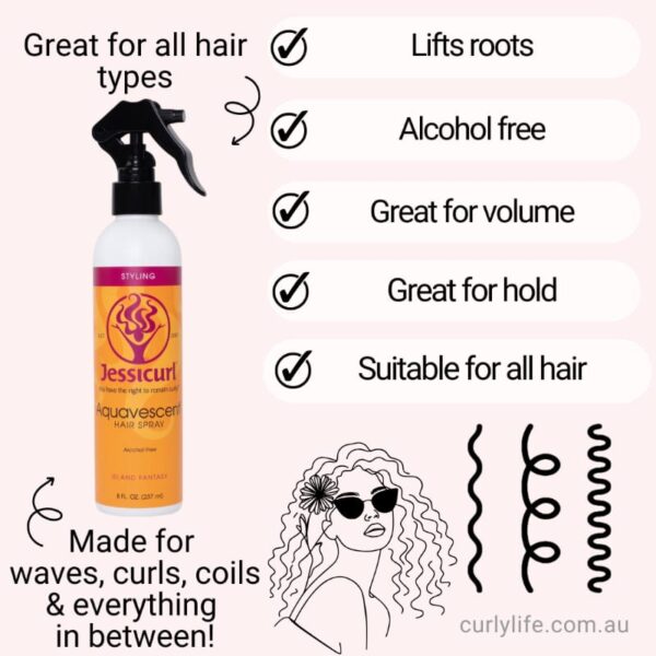 Jessicurl Aquavescent HairSpray