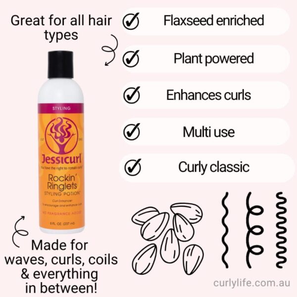 Jessicurl Rockin Ringlets Styling Potion