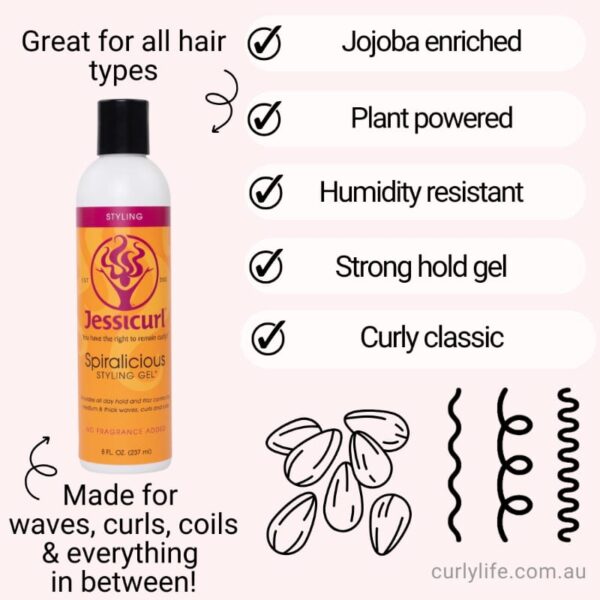 Jessicurl Spiralicious Styling Gel