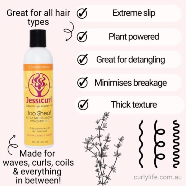 Jessicurl Too Shea Extra Moisturizing Conditioner