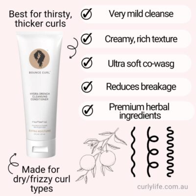 Bounce Curl Hydra Drench Cleansing Conditioner