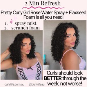 Pretty Curly Girl Refresh Products