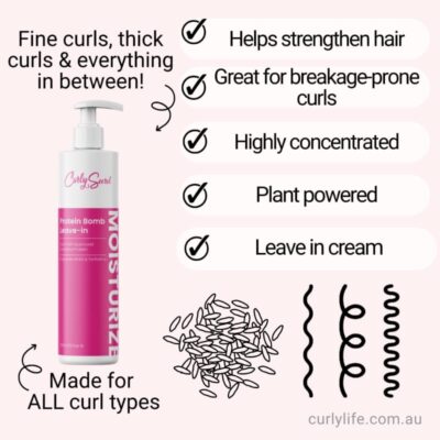 Curly Secret Protein Bomb Leave-In