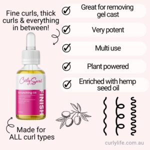 Curly Secret Scrunching oil