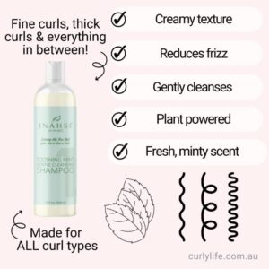 Inahsi Naturals Soothing Mint Gentle Shampoo