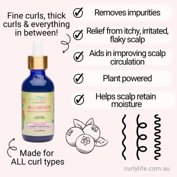 Kurlee Belle Blu Renew Nourishing Scalp Serum