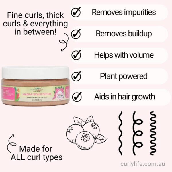 Kurlee Belle Mask-E Scalp Detox
