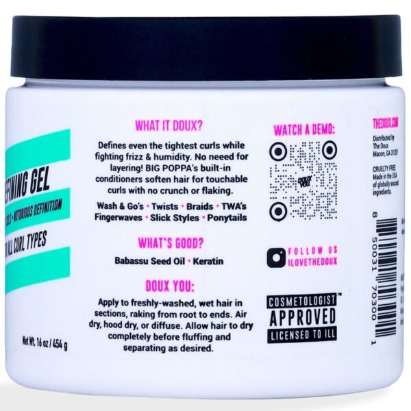 The Doux Big Poppa Defining Gel