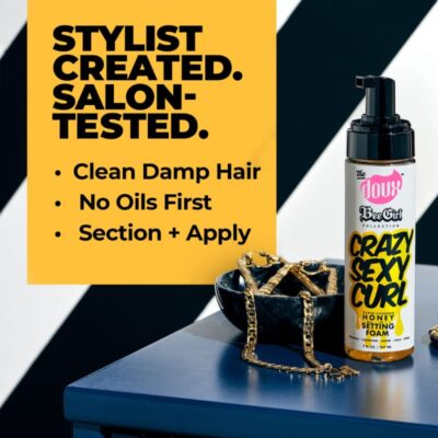 The Doux CrazySexyCurl Honey Setting Foam