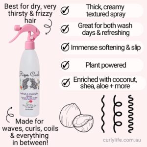 Rizos Curls Refresh & Detangle Spray