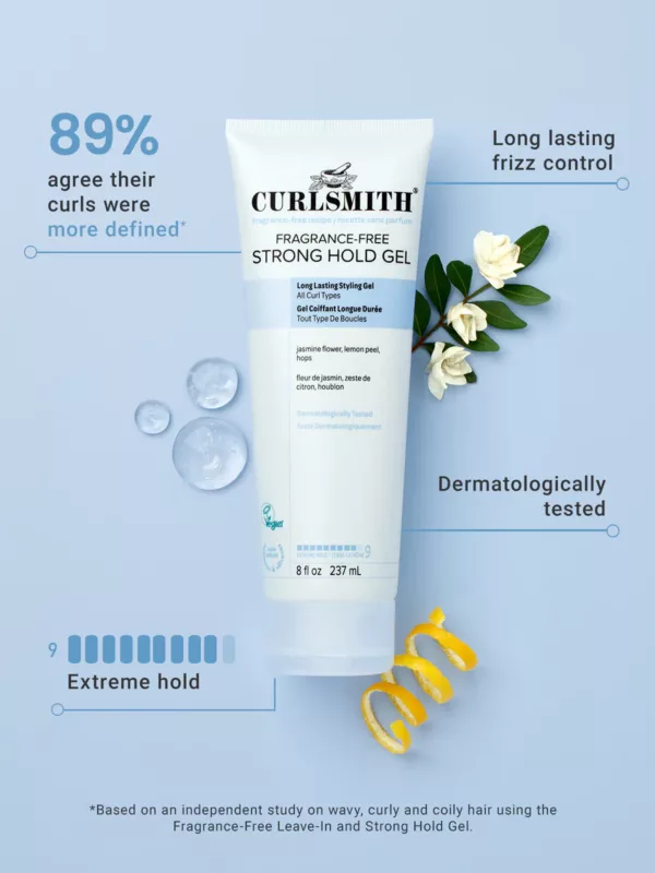Curlsmith Fragrance Free Strong Hold Gel
