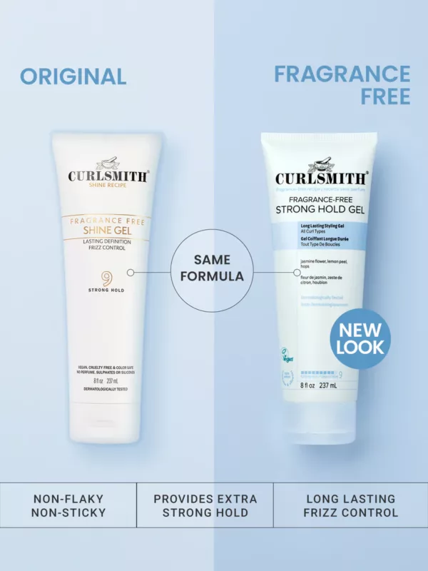 Curlsmith Fragrance Free Strong Hold Gel