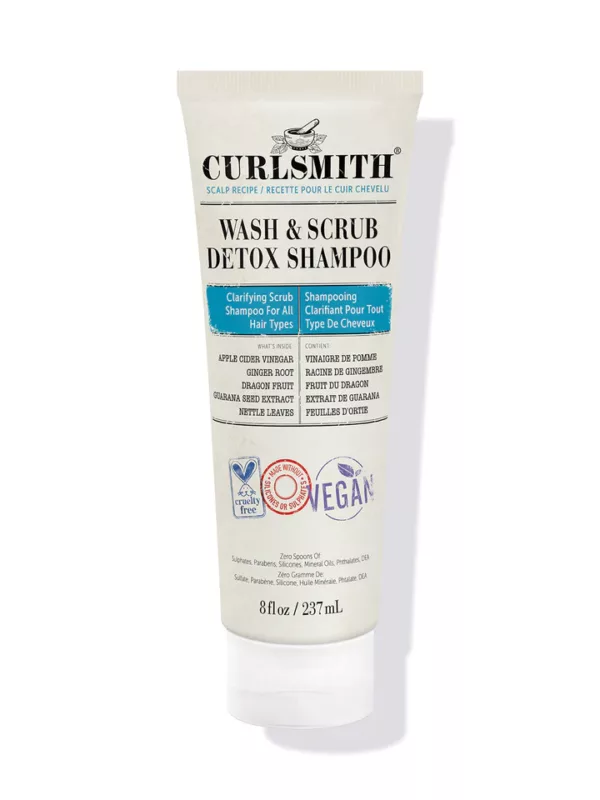 Curlsmith Wash & Scrub Detox Shampoo