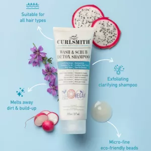 Curlsmith Wash & Scrub Detox Shampoo