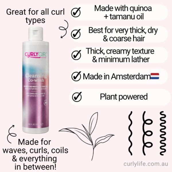 Curly Girl Movement Cleansing Co-Wash