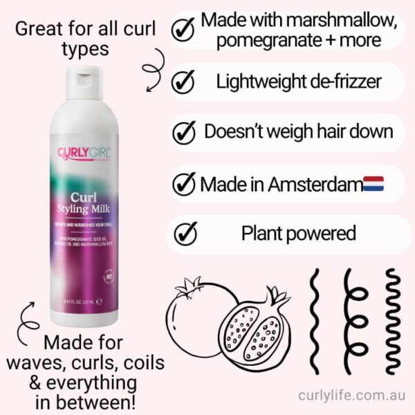 Curly Girl Movement Curl Styling Milk (Leave-In)