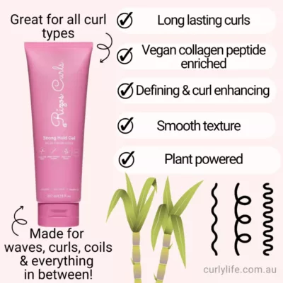 Rizos Curls Strong Hold Gel Australia