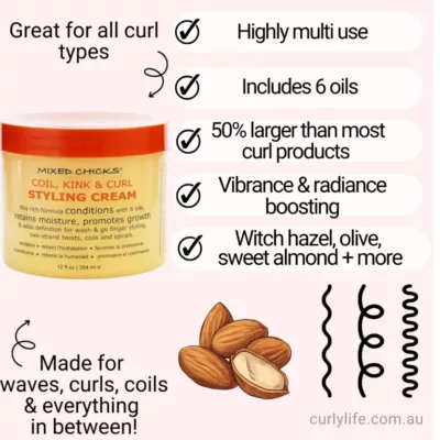 Mixed Chicks Coil, Kink & Curl Styling Cream