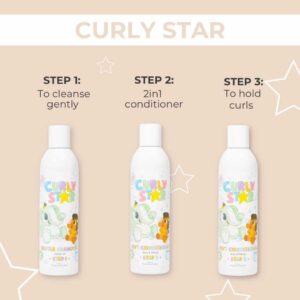Pretty Curly Girl Curly Star Liquid Gel 250ml - Fragrance Free