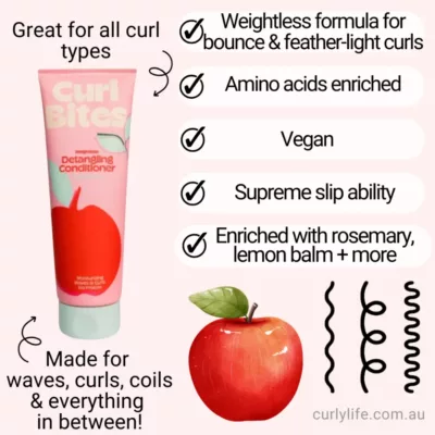 Curl Bites Weightless Detangling Conditioner