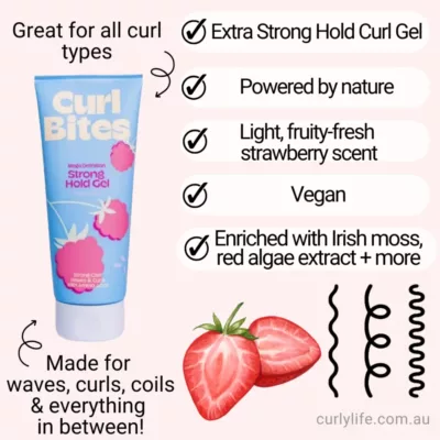 Curl Bites Mega Definition Strong Hold Gel