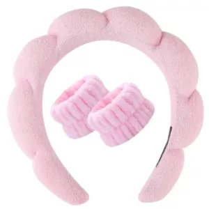 Gentle Microfibre Headband + Wrist Cuff Set