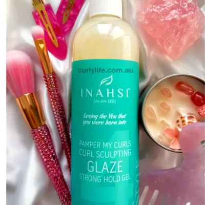 Inahsi Naturals Pamper My Curls Sculpting Glaze (Strong Hold Gel)