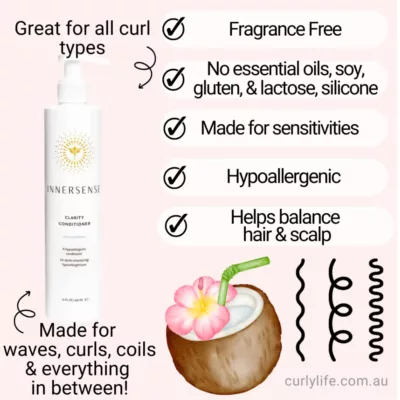 Innersense Organic Beauty Clarity Conditioner (Fragrance Free)