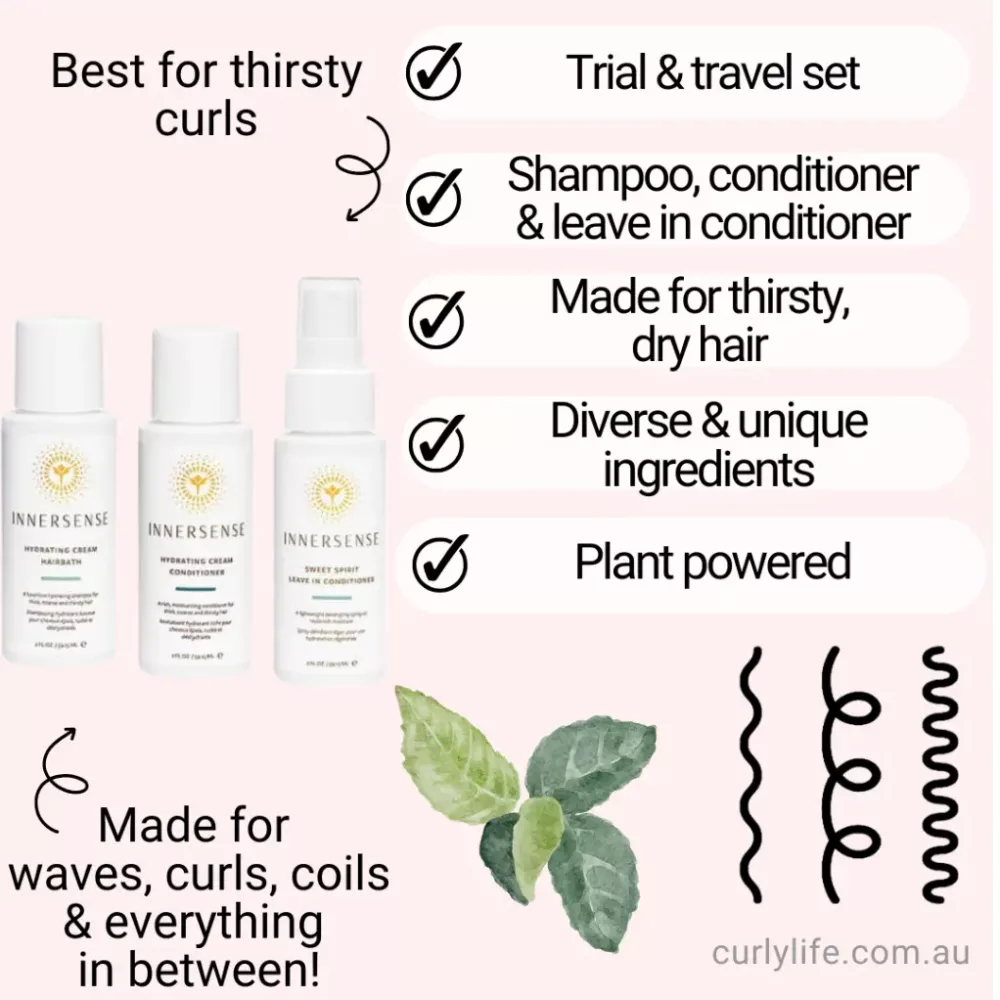 Innersense Organic Beauty Hydrate Travel Trio