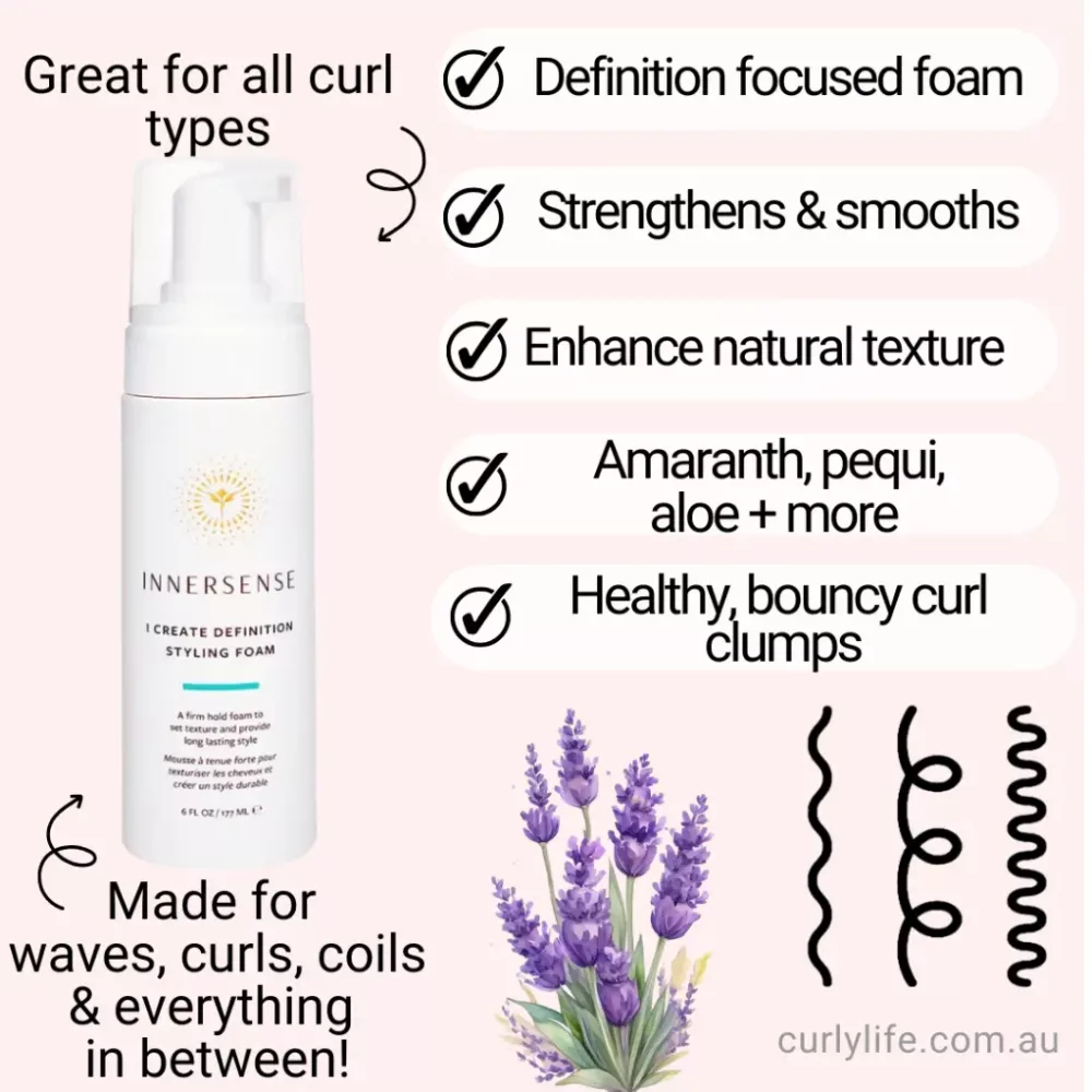 Innersense Organic Beauty I Create Definition Styling Foam