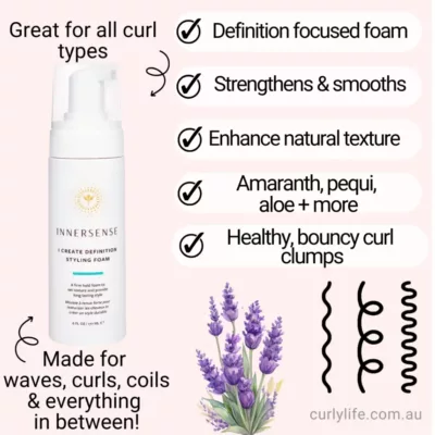 Innersense Organic Beauty I Create Definition Styling Foam