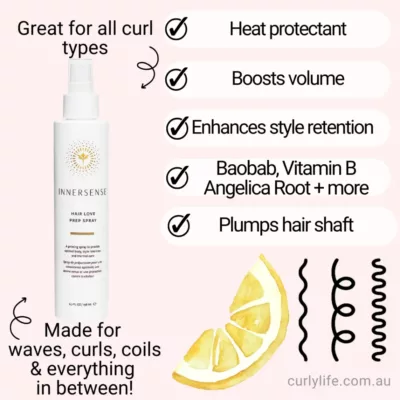 Innersense Organic Beauty Hair Love Prep Spray