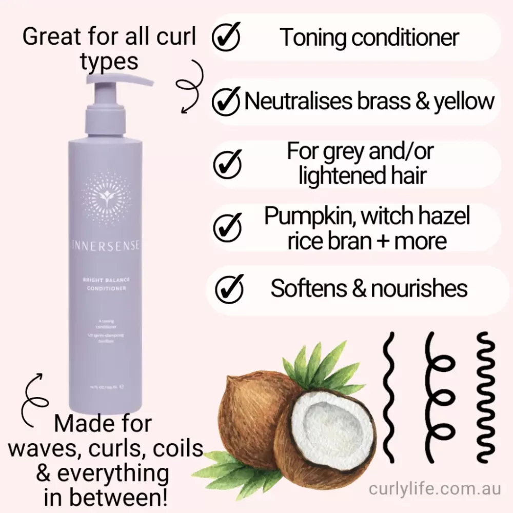 Innersense Organic Beauty Bright Balance Purple Conditioner