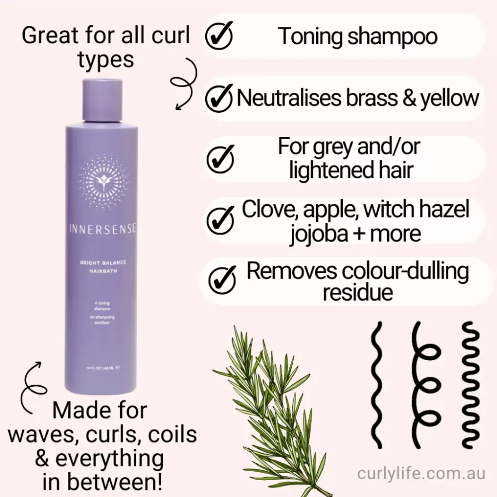 Innersense Organic Beauty Bright Balance Toning Hairbath Shampoo