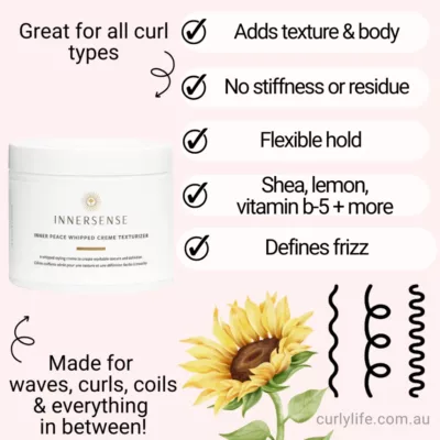Innersense Organic Beauty Inner Peace Whipped Creme Texturizer