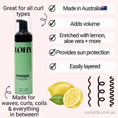 LOHY Chutzpah Volumising Foam