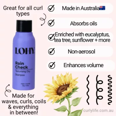 LOHY Rain Check Texturising Dry Shampoo